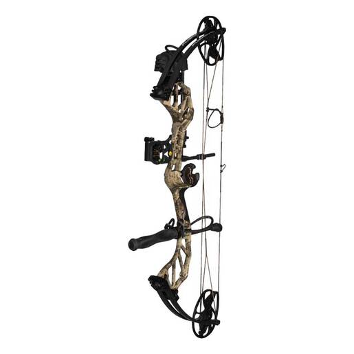 Bear Archery Fusion 30-70lbs Right Hand Veil Whitetail Camo Compound Bow – RTH Package – Camo