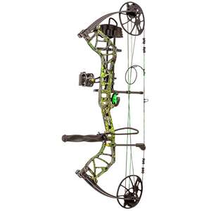 Bear Archery Legit 10-70lbs Left Hand Toxic Camo Compound Bow - RTH Package
