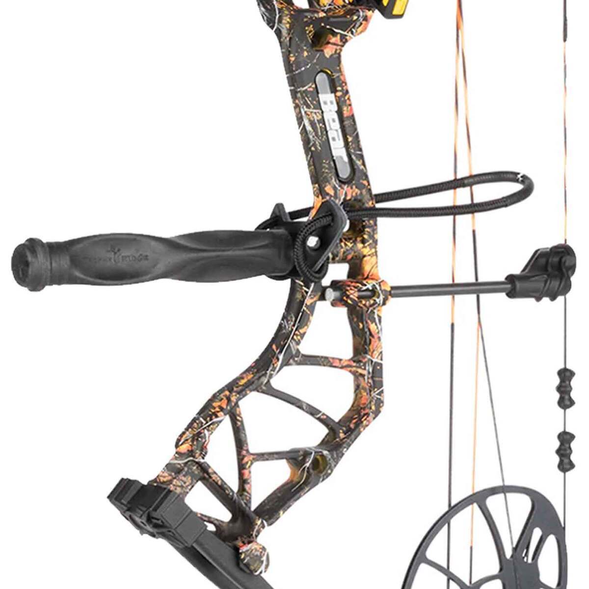 Bear Archery Legit 10-70lbs Left Hand Wildfire Camo Compound Bow - RTH ...