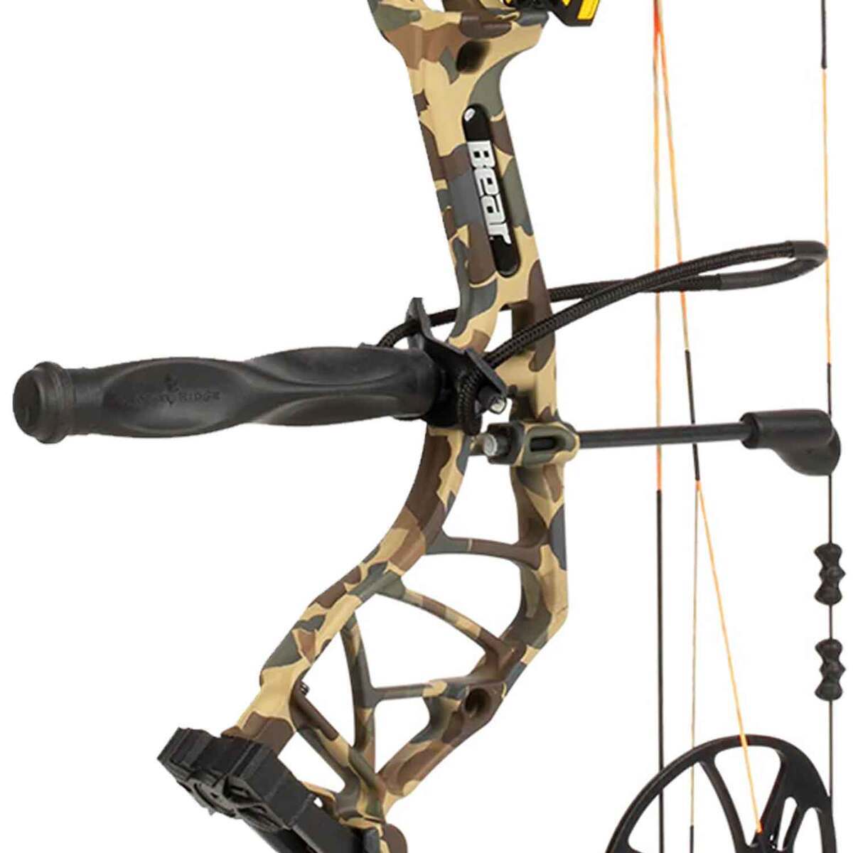 Bear Rambo Bow Bear Archery Legit 10-70lbs Right Hand Fred Bear Camo Compound Bow ...