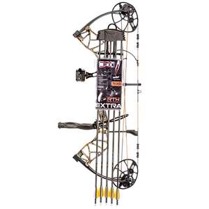 Bear Archery Legit 10-70lbs Right Hand Realtree Edge Camo Compound Bow - RTH Extra Package