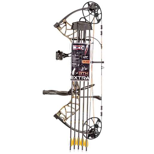 Bear Archery Legit 10-70lbs Right Hand Realtree Edge Camo Compound Bow – RTH Extra Package – Camo