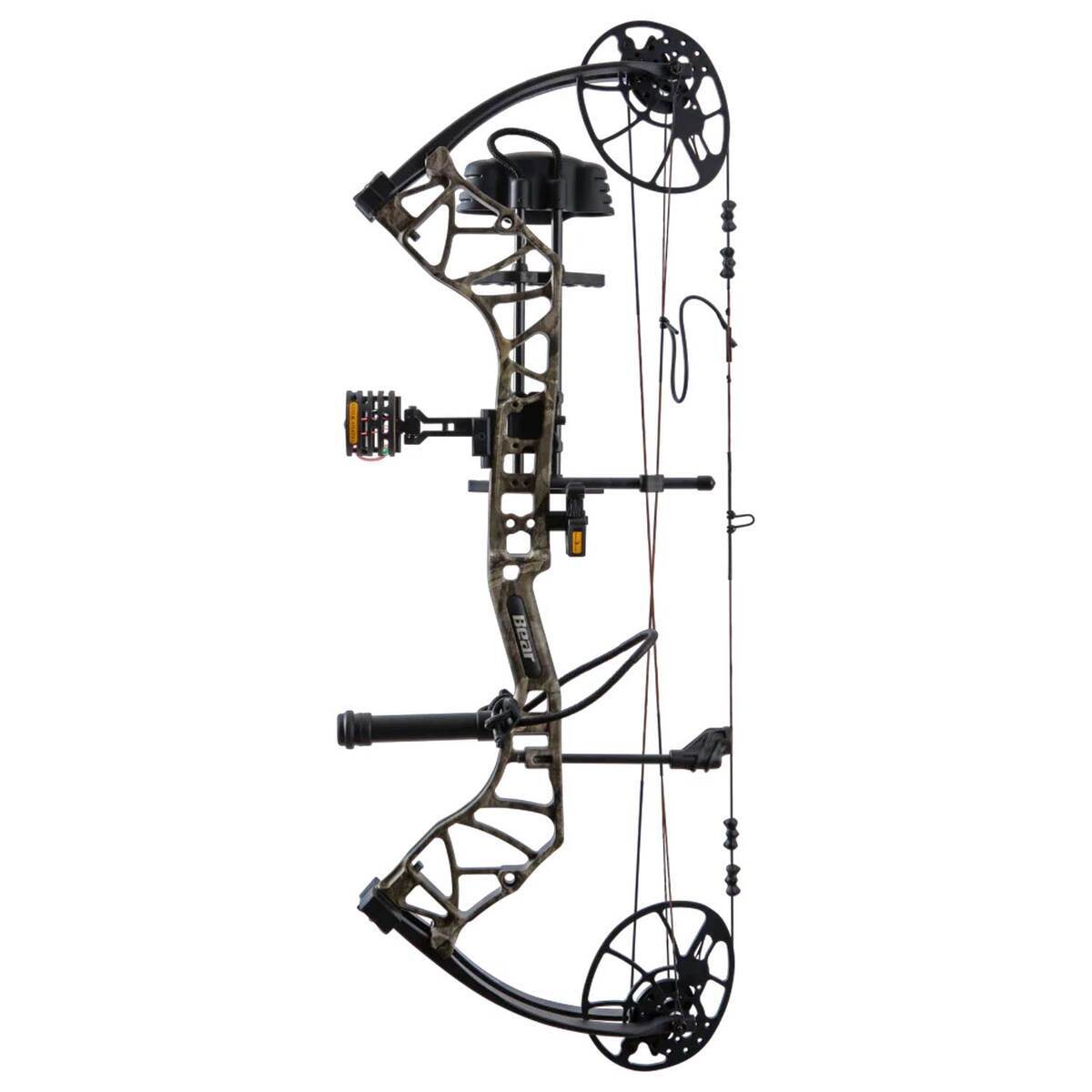 Bear Archery Legit MAXX RTH 10-70lbs Right Hand Mossy Oak Roots Compound Bow - Trophy Ridge RTH Package - Camo Bear Archery Legit MAXX RTH 10-70lbs Right Hand Mossy Oak Roots Compound Bow - Trophy Ridge RTH Package - Camo