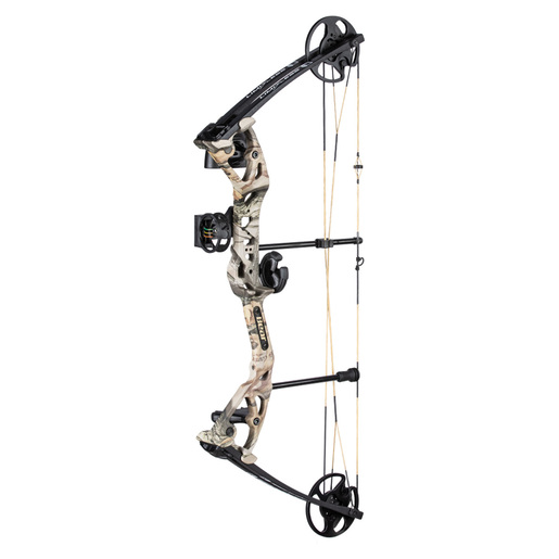 Bear Archery Limitless 50LBS Right Hand Compound Youth Bow – God’s Country Camo RTH Package – Camo