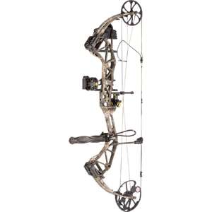 Bear Archery Paradox 45-60lb Left Hand Ture Timber Strata Compound Bow - RTH Package