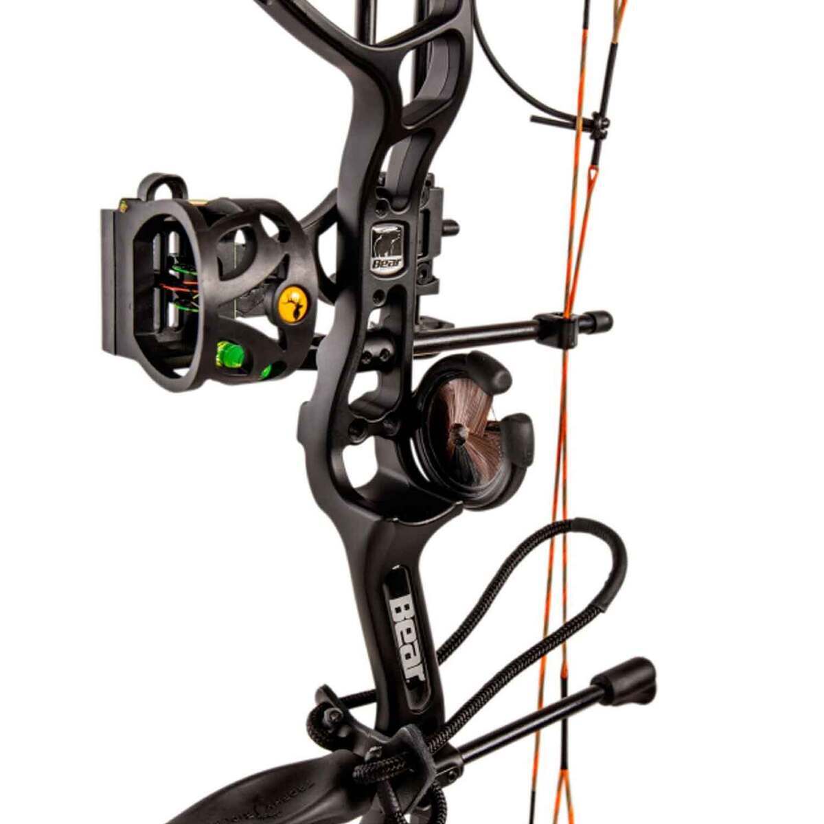 Bear Archery Royale 5-50lbs Left Hand Black Compound Bow - Black Bear Archery Royale 5-50lbs Left Hand Black Compound Bow - Black