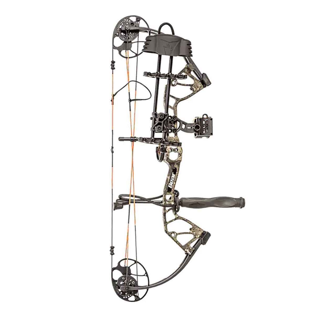 Bear Archery Royale 5-50lbs Left Hand Strata Camo Compound Bow - Camo Bear Archery Royale 5-50lbs Left Hand Strata Camo Compound Bow - Camo