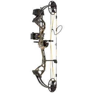 Bear Archery Royale 5-50lbs Left Hand Strata Camo Compound Bow - RTH Package