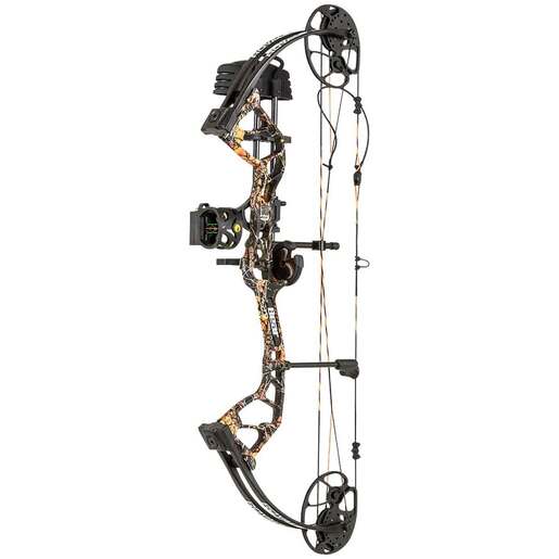Bear Archery Royale 5-50lbs Left Hand Wildfire Camo Compound Bow – RTH Package – Camo
