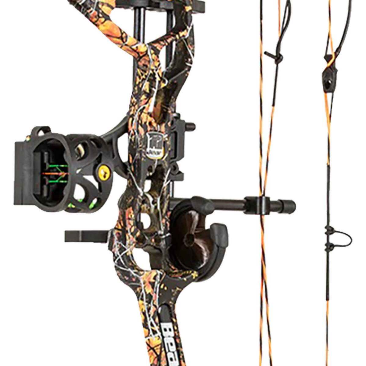 Bear Rambo Bow Bear Archery Royale 5-50lbs Left Hand Wildfire Camo Compound Bow - RTH ...