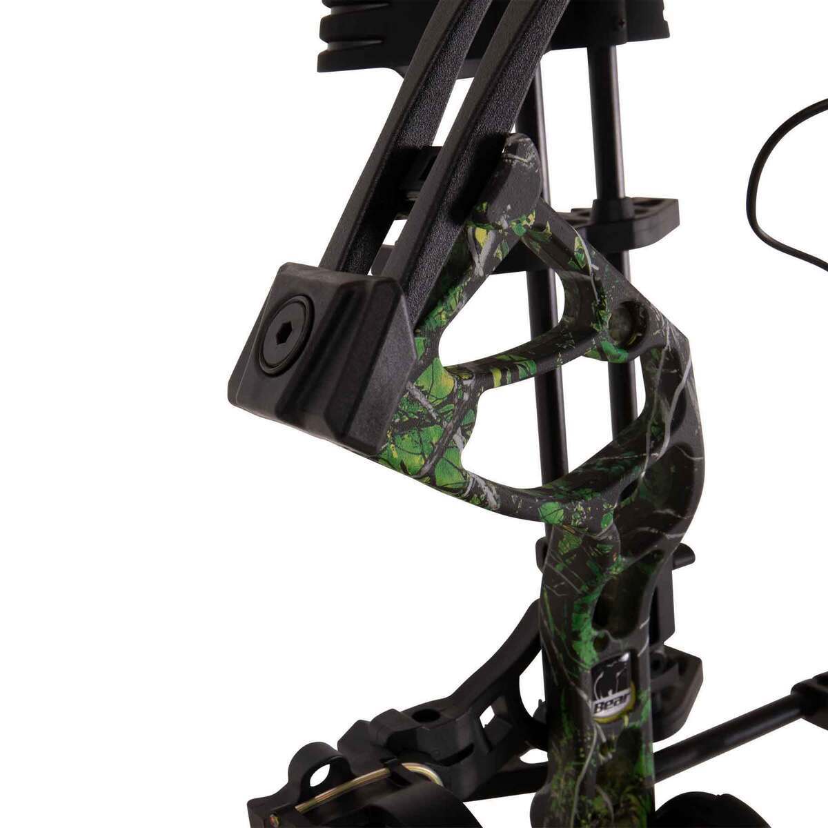 Bear Archery Royale RTH 5-50lbs Left Hand Toxic Compound Bow - Green Bear Archery Royale RTH 5-50lbs Left Hand Toxic Compound Bow - Green