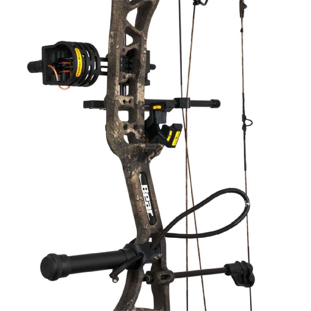 Bear Archery Species EV 45-60lbs Left Hand True Timber Strata Compound Bow - RTH Package - Camo Bear Archery Species EV 45-60lbs Left Hand True Timber Strata Compound Bow - RTH Package - Camo