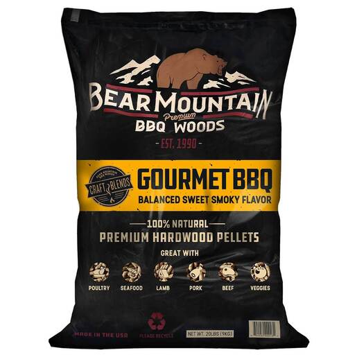 Bear Mountain BBQ Craft Blends Wood Pellets - Gourmet BBQ