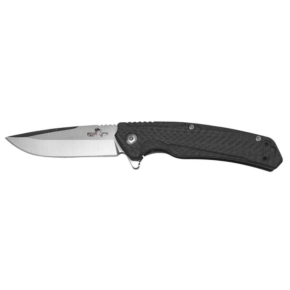 Bear & Son Rancor VII 3 inch Folding Knife - Black Bear & Son Rancor VII 3 inch Folding Knife - Black