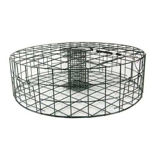 Beau Mac Round 4 Door Crab Trap - Black - Beau Mac Enterprises