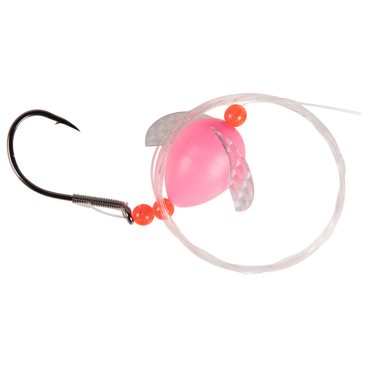Macaroni Rig Beau Mac Salmon Rig 25lb Monofilament Leader Trolling Harness - Pink ...