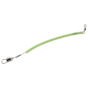 Beau Mac Squid Jig Extension Lure Component - Green Glow, 6in