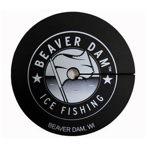 Beaver Dam Ice Fishing Hole Cover Ice Fishing Accessory - 12in W x 3/4in H