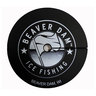 Beaver Dam Ice Fishing Hole Cover Ice Fishing Accessory - 12in W x 3/4in H - 12in W x 3/4in H