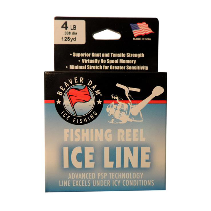 Beaver Dam Fishing Reel Ice Line 3lb