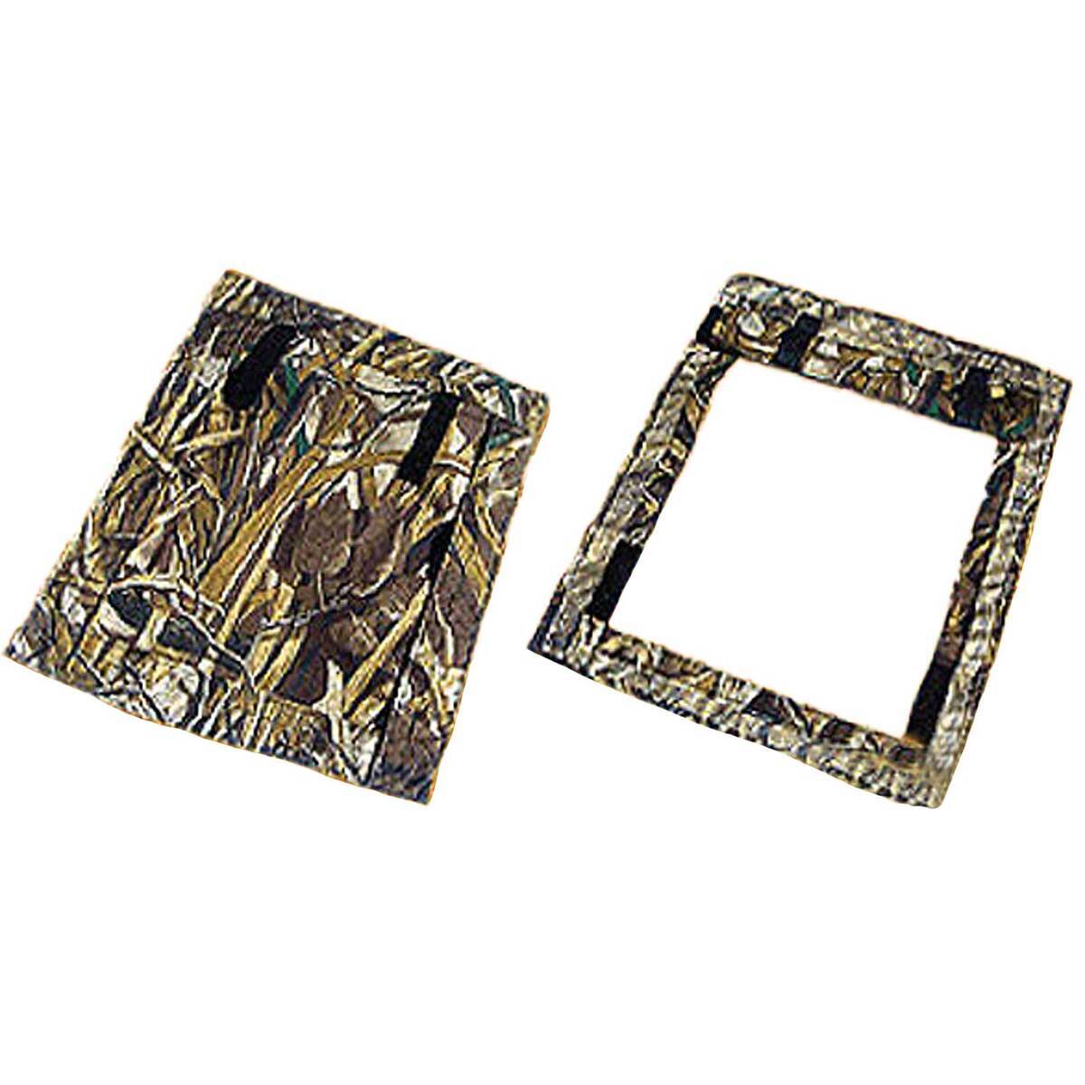 Beavertail Boat Blind Dog Door - Blind Spot Timber - 11.5in W x 15.5in H Beavertail Boat Blind Dog Door - Blind Spot Timber - 11.5in W x 15.5in H