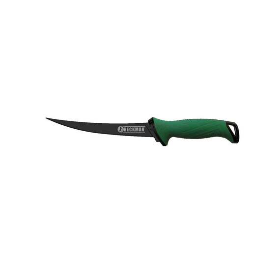 Beckman Fillet Knife - Black/Green on sale now for $19.99 Beckman Fillet Knife - Black/Green