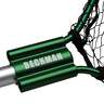 Beckman Fixed Handle/Coated Nylon Landing Net - Green/Silver, 31in W X ...