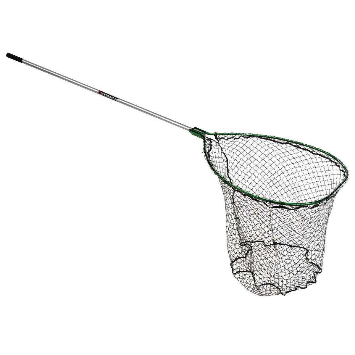 Beckman Fixed Handle/Coated Nylon Landing Net - Green/Silver, 32in W x ...
