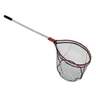 Beckman Fixed Handle/PVC Landing Net - Red/Silver, 17in L x 20in W - Red/Silver