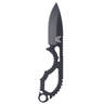 Benchmade 101BK Follow-Up 2.6in Fixed Blade Knife - Black - Black