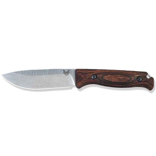 Benchmade Saddle Mountain Skinner 4.2 inch Fixed Blade Knife – Brown