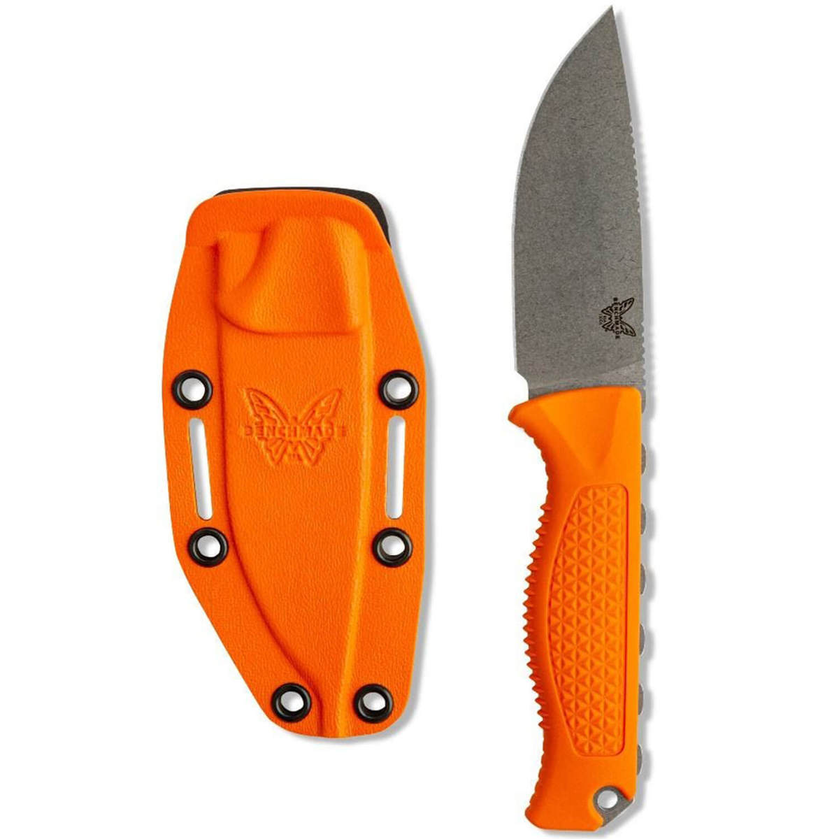 Benchmade Steep Country 3.54 inch Fixed Blade Knife - Orange Benchmade Steep Country 3.54 inch Fixed Blade Knife - Orange