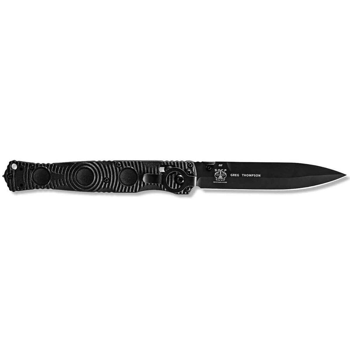 Benchmade 391BK SCOP Tactical Folder 4.47 inch Folding Knife - Black Benchmade 391BK SCOP Tactical Folder 4.47 inch Folding Knife - Black