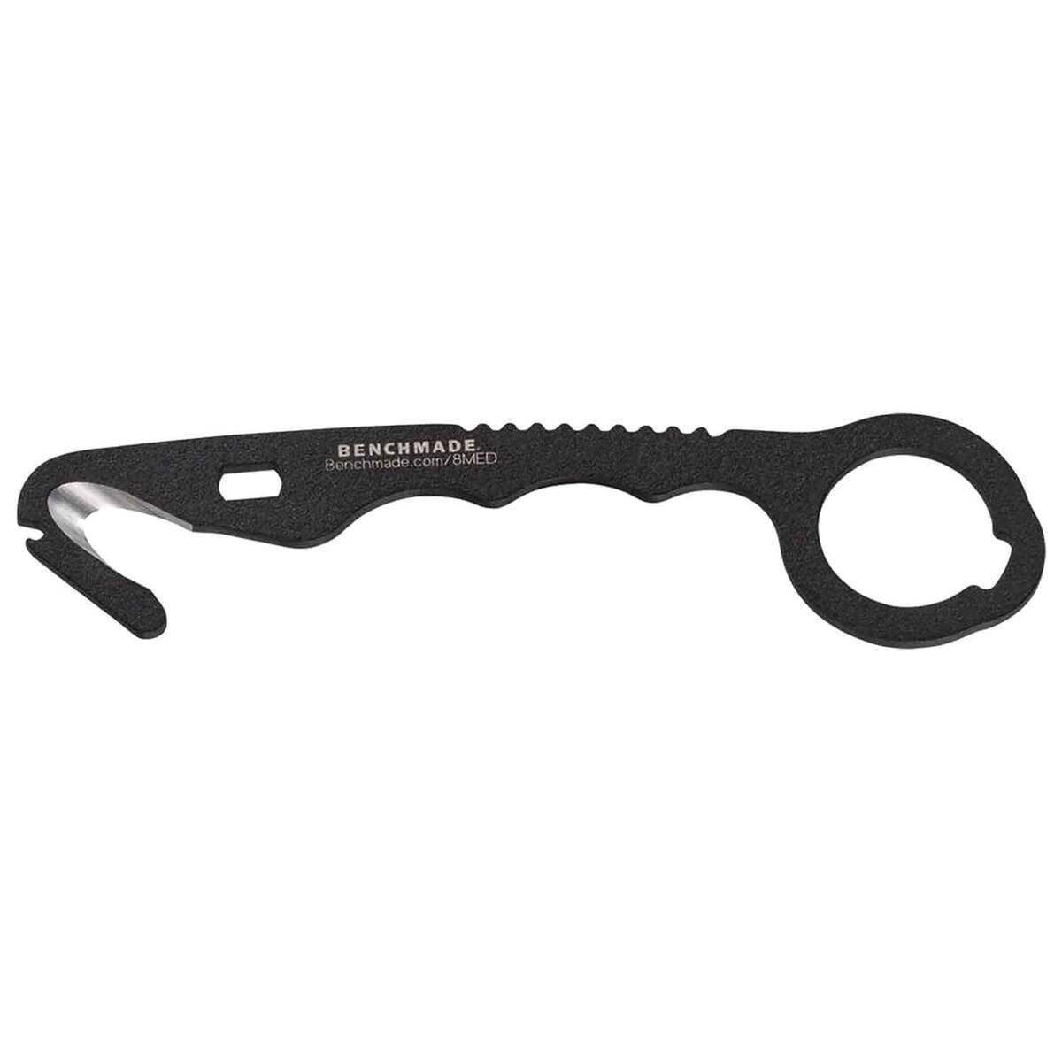 Benchmade 8 BLKWMED Safety Cutter Rescue Hook - Black Benchmade 8 BLKWMED Safety Cutter Rescue Hook - Black