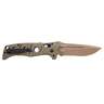 Benchmade Adamas 3.78 inch Automatic Knife - OD Green, Partial Serrated Edge - OD Green