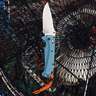 Benchmade Adira 3.88 inch Folding Knife - Depth Blue - Depth Blue