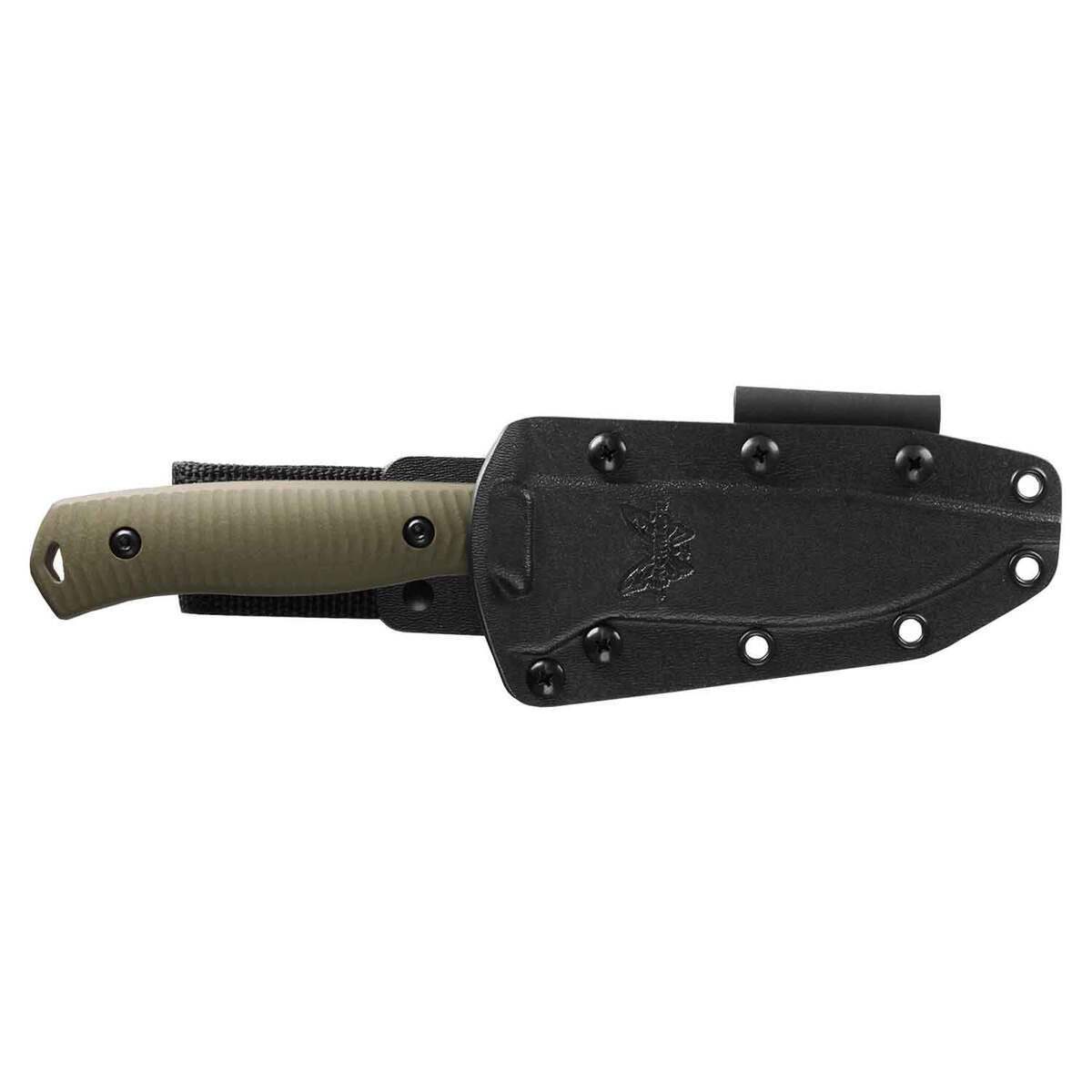 Benchmade Anonimus 5 inch Fixed Blade Knife - OD Green Benchmade Anonimus 5 inch Fixed Blade Knife - OD Green