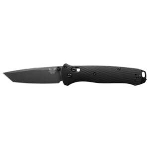 Benchmade Bailout 3.38 inch Folding Knife - Black, Plain