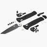 Benchmade Bailout 3.38 inch Folding Knife - Black, Plain - Black