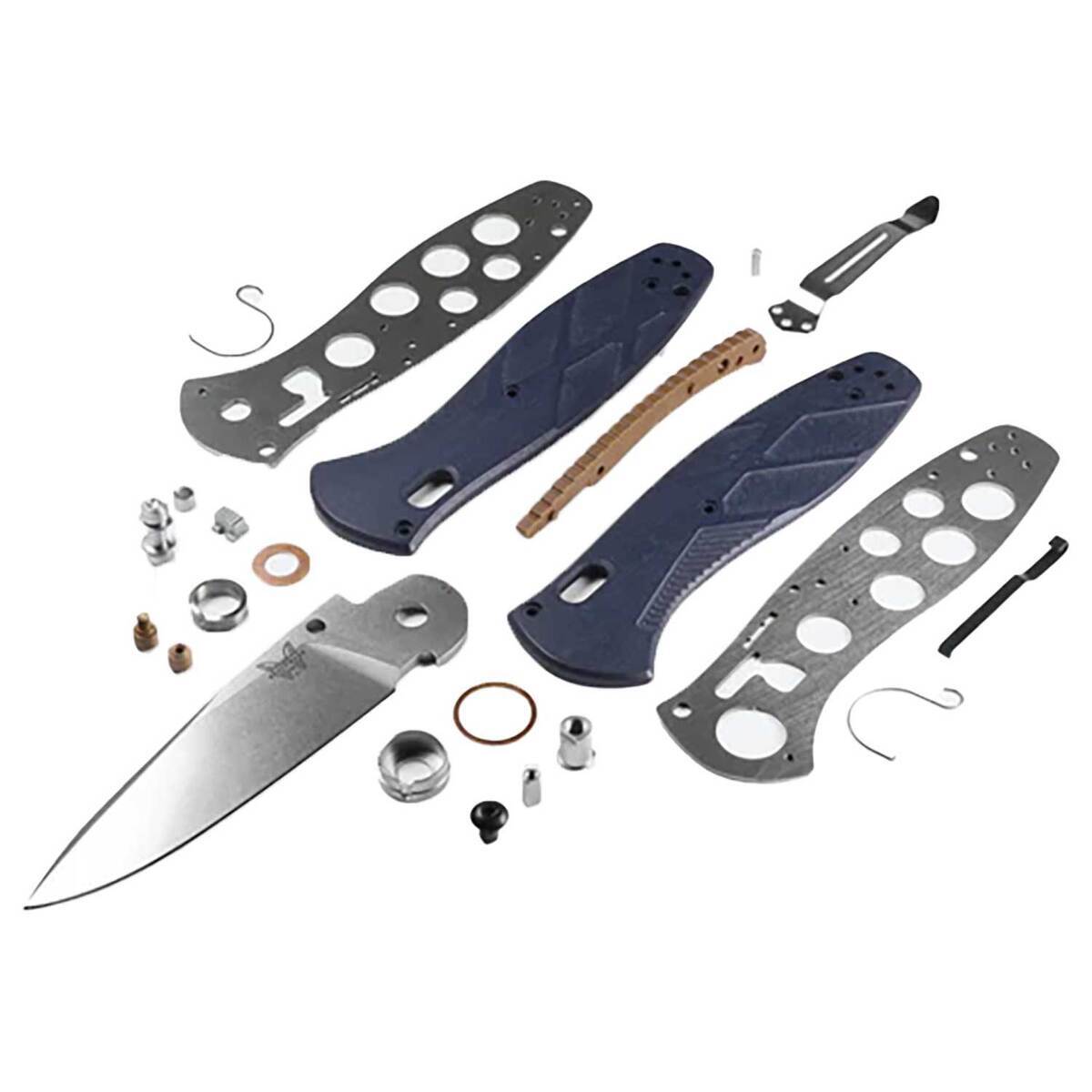 Benchmade Barrage 3.6 inch Folding Knife - Blue Canyon - Blue Canyon Benchmade Barrage 3.6 inch Folding Knife - Blue Canyon - Blue Canyon