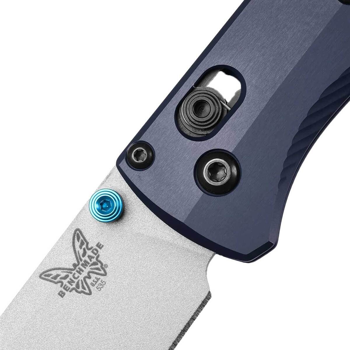Benchmade Bugout 3.24 inch Folding Knife - Crater Blue - Crater Blue Benchmade Bugout 3.24 inch Folding Knife - Crater Blue - Crater Blue