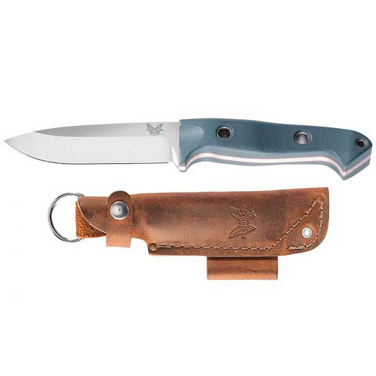 Benchmade Bushcrafter 4.4 inch Fixed Blade Knife - Green Benchmade Bushcrafter 4.4 inch Fixed Blade Knife - Green