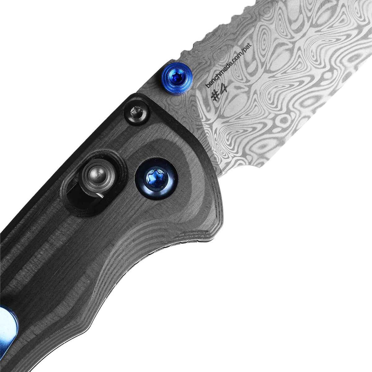Benchmade Full Immunity 2.49 inch Folding Knife - Black - Black Benchmade Full Immunity 2.49 inch Folding Knife - Black - Black