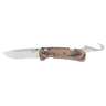 Benchmade Grizzly Creek 3.50 inch Folding Knife - Satin and Wood