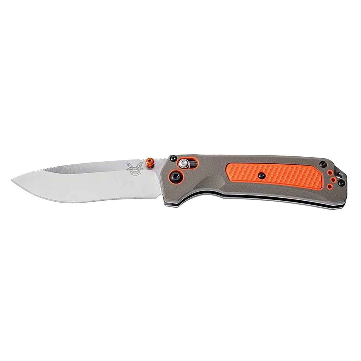Benchmade Grizzly Ridge 3.5 inch Folding Knife - Gray Benchmade Grizzly Ridge 3.5 inch Folding Knife - Gray