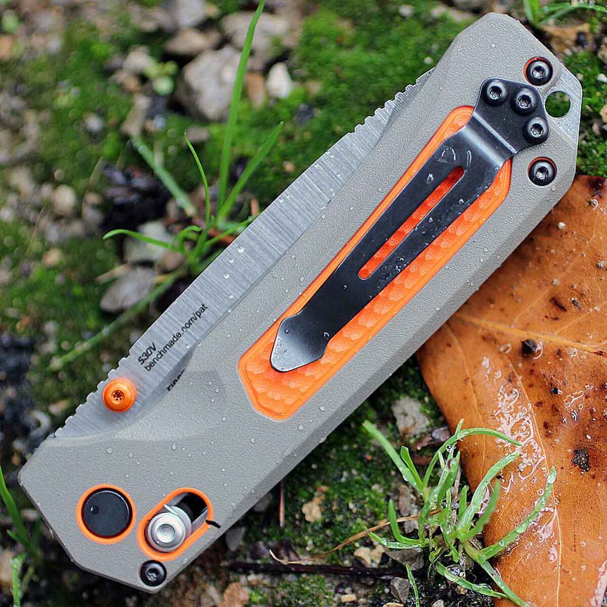 Benchmade Grizzly Ridge 3.5 inch Folding Knife - Gray Benchmade Grizzly Ridge 3.5 inch Folding Knife - Gray