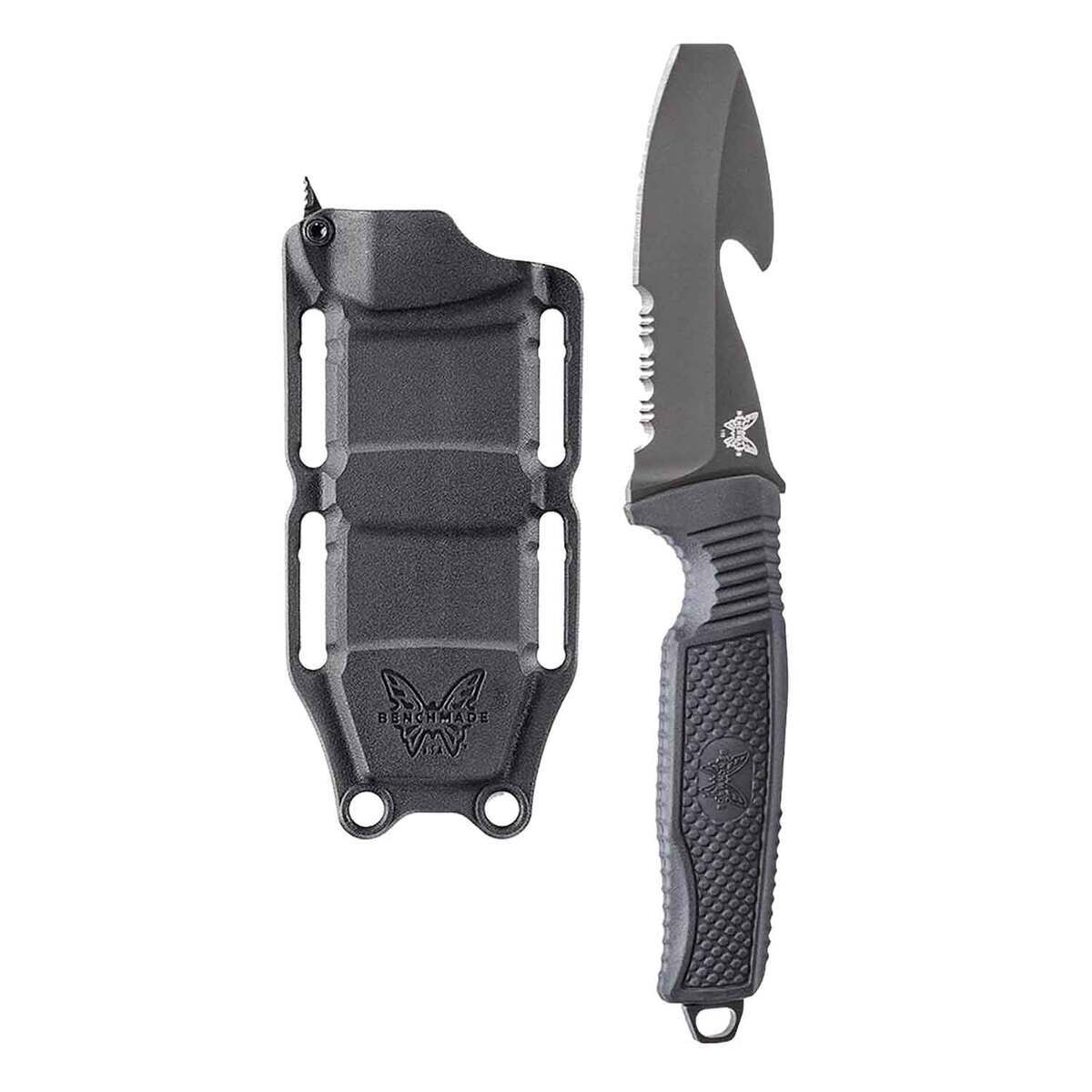 Benchmade H20 Dive 3.5 inch Fixed Blade Knife - Black Benchmade H20 Dive 3.5 inch Fixed Blade Knife - Black
