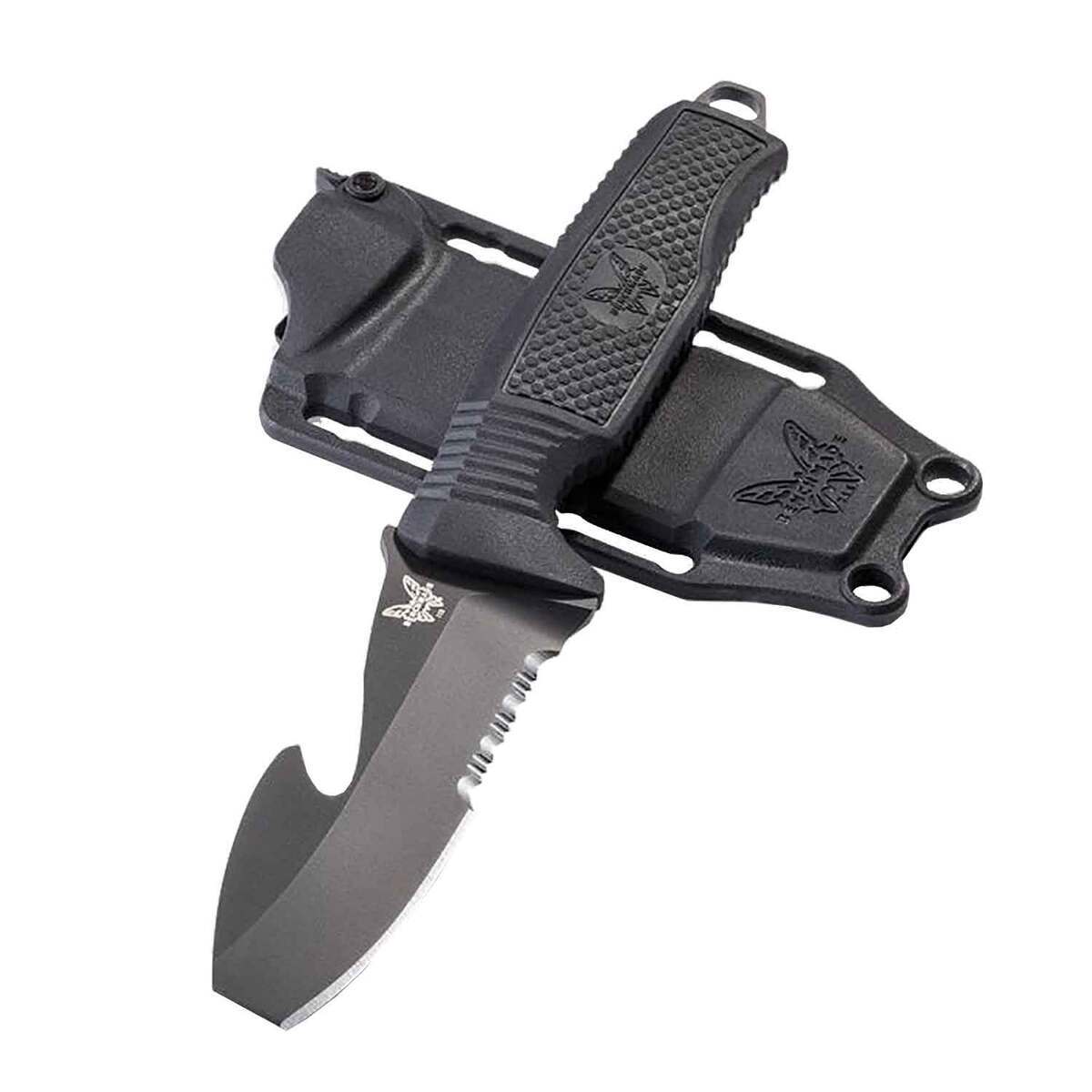 Benchmade H20 Dive 3.5 inch Fixed Blade Knife - Black Benchmade H20 Dive 3.5 inch Fixed Blade Knife - Black