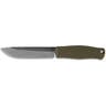Benchmade Leuku 5.19 inch Fixed Blade Knife - Ranger Green