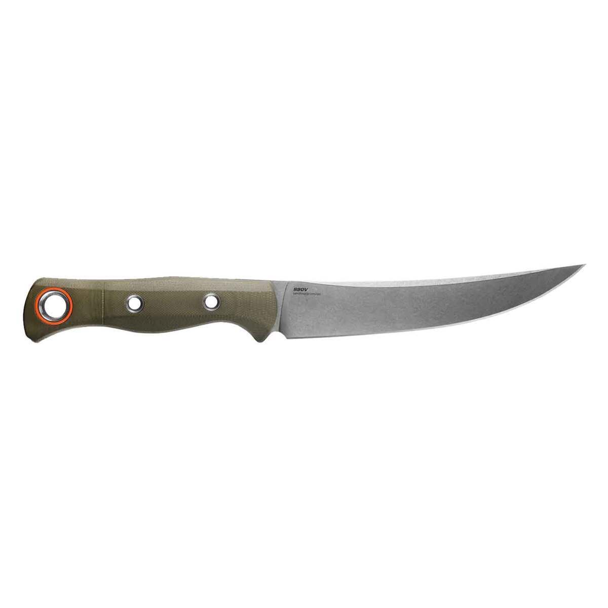 Benchmade Meatcrafter 6.08 inch Fixed Blade Knife - Green Benchmade Meatcrafter 6.08 inch Fixed Blade Knife - Green